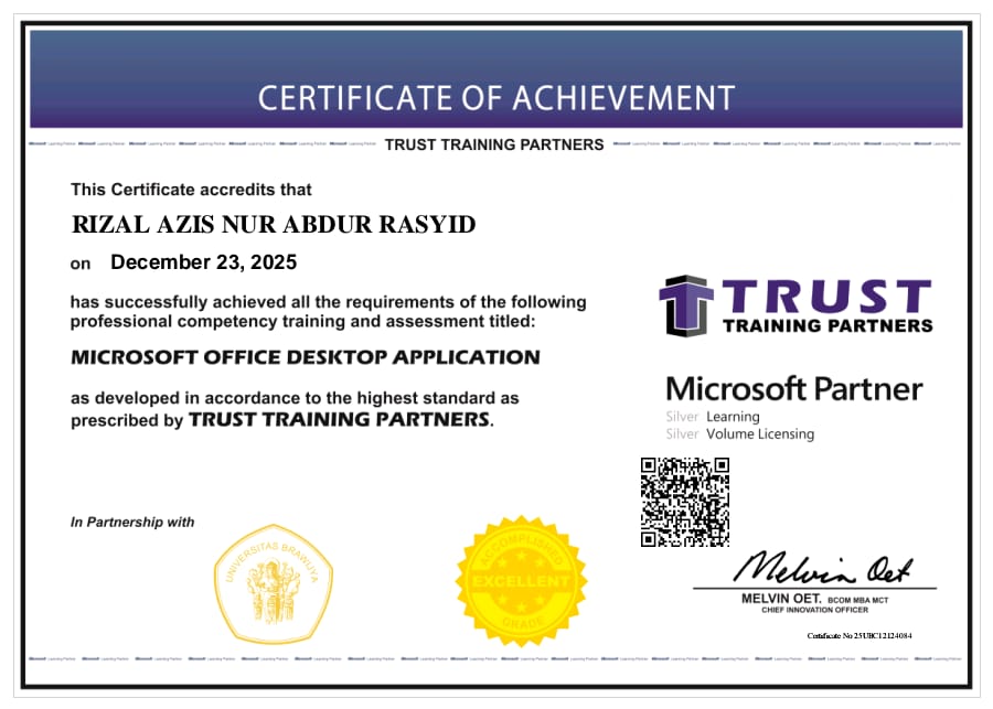 Microsoft Office Desktop Application