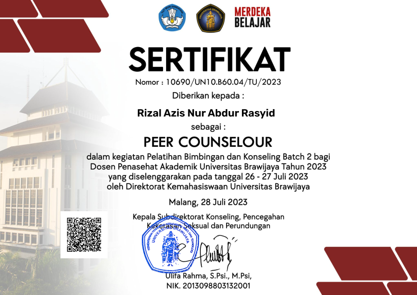 Peer Counselor Universitas Brawijaya