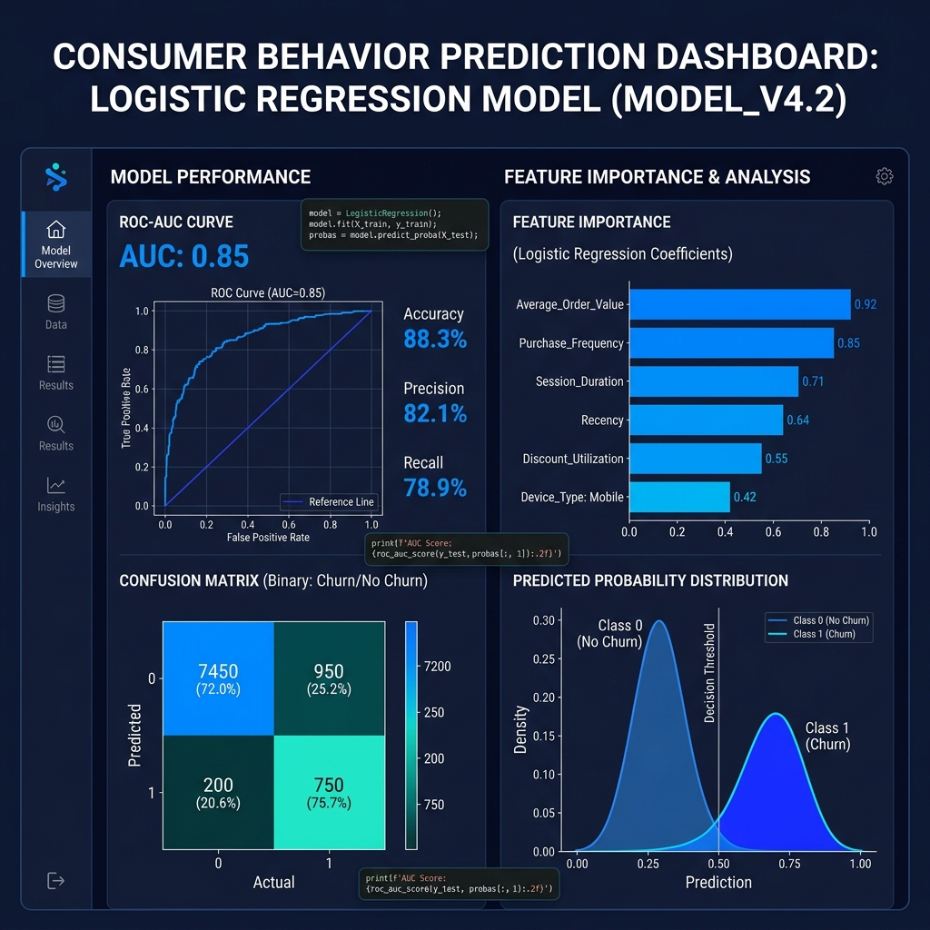 Analisis Prediktif Regresi Logistik Biner